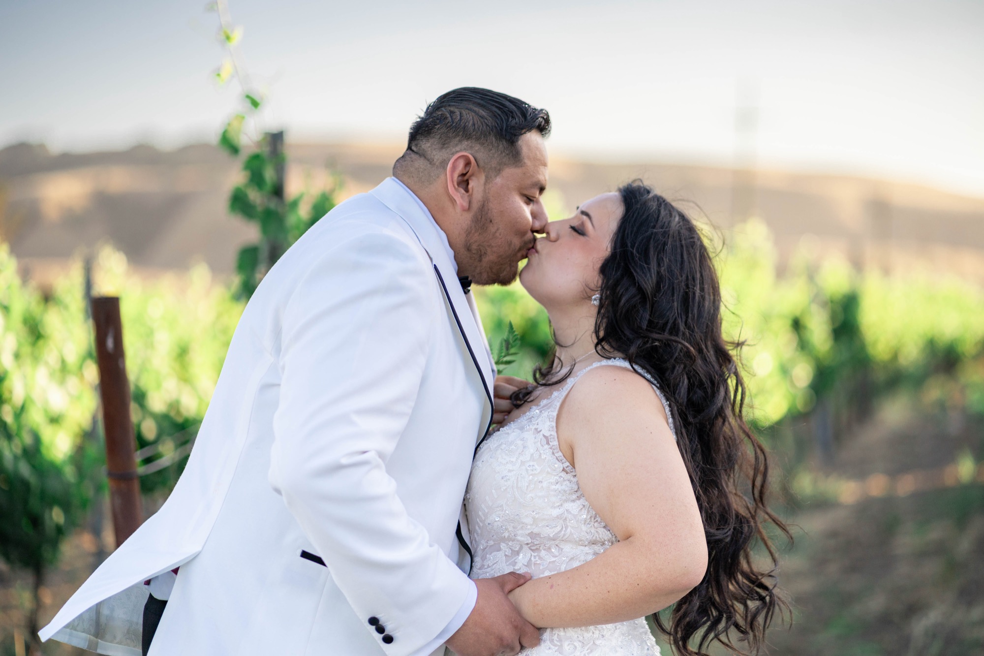 St. Vincent de Paul Church & Robledo Barn wedding photo